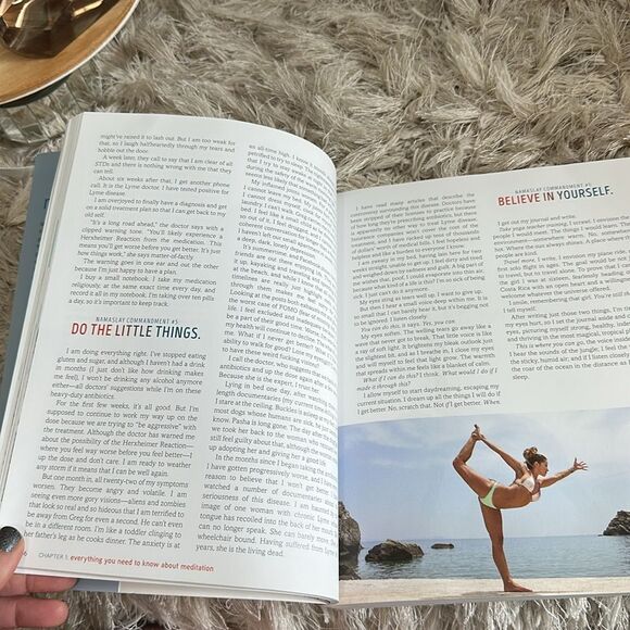Namaslay Softcover Instructional Yoga Book By Candace Moore - Picture 9 of 17